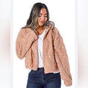 Billabong Tan Textured Hoodie